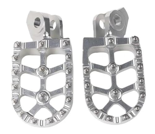 Repose-Pieds Moto pour Tenere XT 600 E Cale Pied Argent - 2