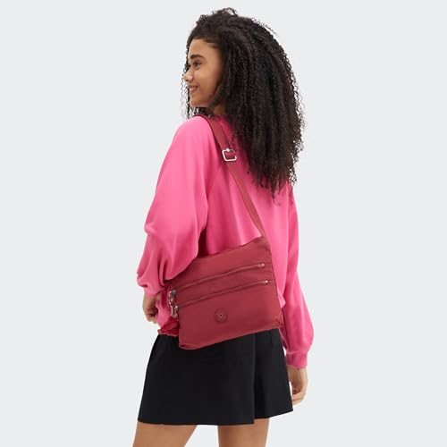Image of Kipling womens Women's Alvar Crossbody Bag, Super Light, Durable Messenger Bag, Nylon Shoulder Bag