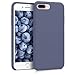 kwmobile TPU Silicone Case for Apple iPhone 7 Plus / 8 Plus - Soft Flexible Rubber Protective Cover - Lavender Grey