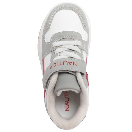 Image of Nautica Kids Adjustable Strap Shoes | Comfortable Casual Sneakers for Boys and Girls, Toddlers & Little Kids