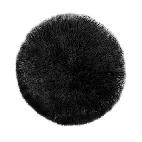 Teppich Wölkchen Fårskinnsmattor Fuskpäls Mattor Imitation - Vardagsrum Sovrum Fluffig Matta - Tvättbar Pälsmatta, Sittdyna, Dekorativ Päls Till...