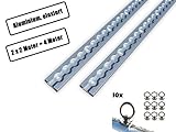 ntg2 5 bluetooth ✔ SETPREIS: 2 Stück Airlineschiene je 2 Meter = 4 Meter + 10 x einfach Fitting, Alu