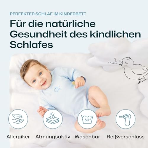 Ravensberger Matratze für Babys und Kinder, 70 x 140 cm, Kaltschaum
