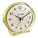 Westclox Classic Baby Ben Alarm Clock for Heavy Sleepers - Authentic 1964 Design, Loud High-Volume White Alarm Clock, Battery Operated, (Gold)
