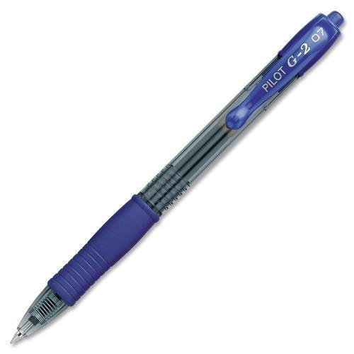 Pilot G2 Bolígrafo Gel 0.7 mm Azul Pack 12 miniatura 2
