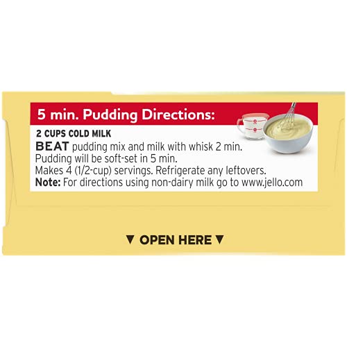 Image of Jell-O Instant Pudding & Pie Filling, Cheesecake Flavored, Fat Free, Quick & Easy Dessert, 3.4 oz (Pack of 3)