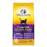 Wellness Complete Health Grain Free Natural Dry Cat Food, Indoor Healthy Weight Chicken Recipe, 2.25-Pound Bag