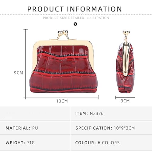 stylish women's long wallet coin wallet Zero wallet metal buckle bag coin bag women's long wallet clutch3