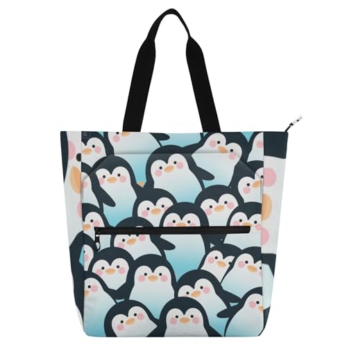 Sac fourre-tout pingouin zippé pour ne plus jamais perdre vos affaires