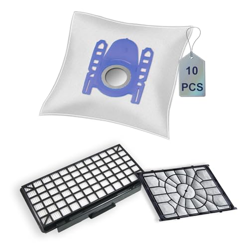 AVAENZO 10 Staubsaugerbeutel für Siemens Q5.0 VSQ5X1230 extreme Silence Power Q8.0 VSQ8SEN72 Z7.0 IQ700 Typ G ALL Staubbeutel Hepa Filter Motorschutzfilter