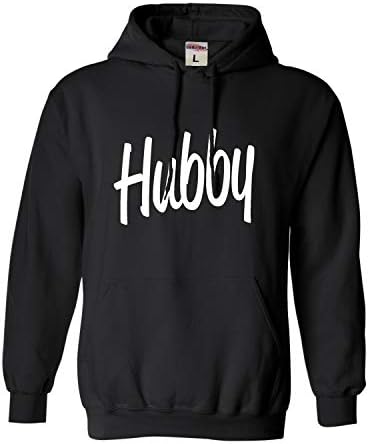 Go All Out Adult and Youth Hubby Funny Newlywed Bride Groom Sweatshirt Hoodie