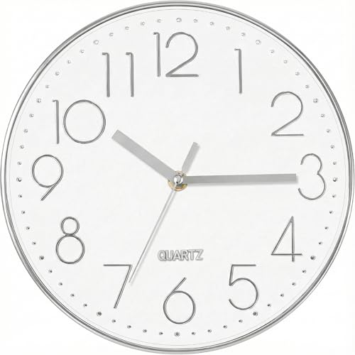 El Mejor Listado de Reloj para Pared del mes. 48 Reloj De Pared, Estilo Simple Y Moderno, Reloj De Pared Grande De 12 Pulgadas, Claro Y Legible, Con Batería, Fácil De Instalar, Reloj Silencioso Pared Para Sala De Estar,...