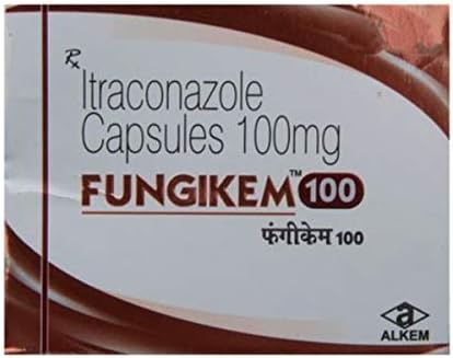 Fungikem 100 Mg - Strip of 10 Capsules