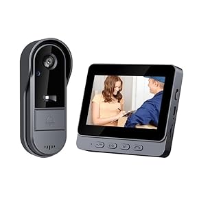 インターホン⭐️ワイヤレス ドアホン 赤外暗視機能 玄関 チャイム 防犯 新生活 Amazon.co.jp: Hiseeu 200万画素 インターホン ワイヤレス(2.4