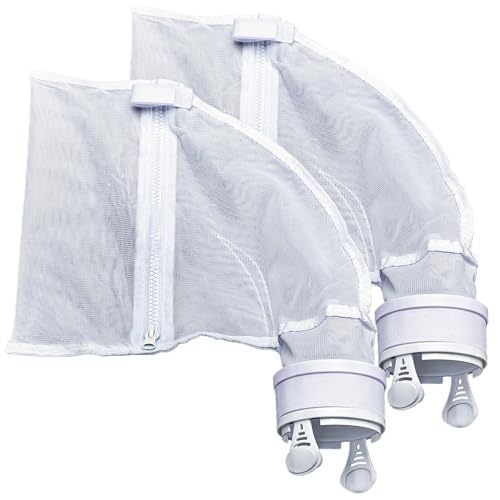 Nylon Mesh Pool Cleaner Bags Bag Zipper Replacement for Polaris 280 & 480 Pool Cleaner All Purpose filter Bag for 280 Polaris Replacement Bags Pool Cleaner Replacement Part K13 K16 2 pack