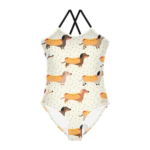 Image of Ollabaky Girls One Piece Swimsuit Bathing Suit Beachwear