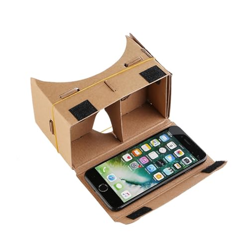 Image of Vr Box, Cardboard,3D with Cardboard and Headsets for Mobile