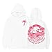 Pom Hoodie, Meet Me at The Ocean Hoodie Girls Hoodies Size 10-12 Cute Graphic Preepy Sweatshirts Kids Clothes Y2K Tops with Pockets 7-8 Years