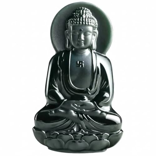 Pendentif animal en jade hétien de 59 mm contre le stress, collier homme