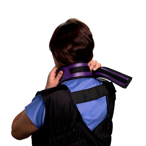 Image of Thyroid Shield Radiation Protection, 0.5mm Lead Equivalency, One Size, Purple