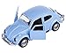 Berry President 1967 Classic Beetle Bug Vintage 1/32 Scale Diecast Metal Pull Back Car Model Toy for Gift/Kids (SkyBlue)