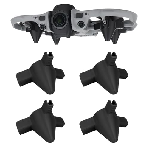 Landing Gear for DJI Avata 360 Drone, Height Increase Extended Legs, Anti-Scratch Protective Bracket, Quick Release Tripod Support, Drone Accessories (Black)