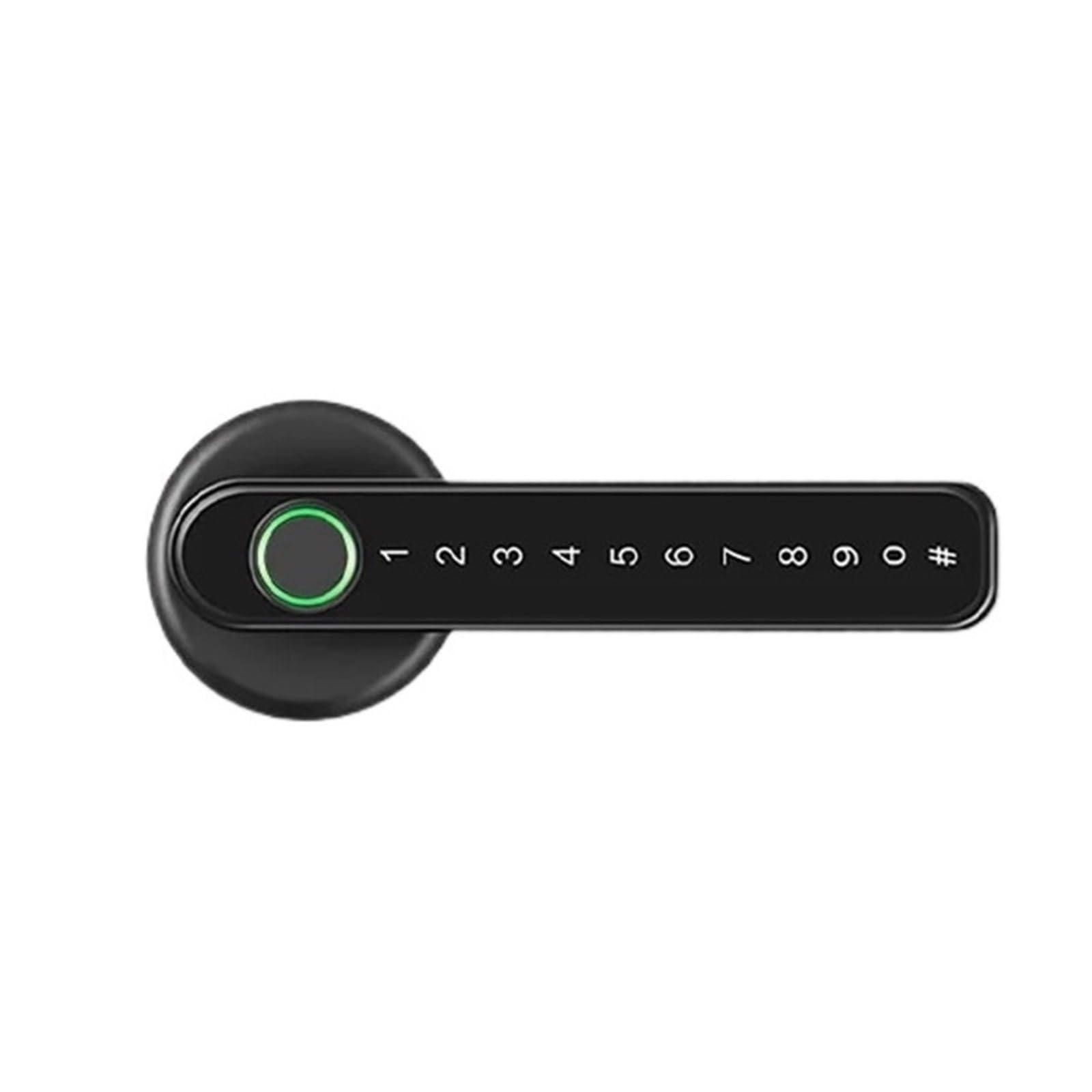 Smart Door Lock, Fingerprint Door Lock/smart Door Handle/biometric Door Lock with Password Keypad/Key/APP/Door Handle