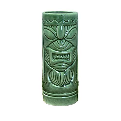 Taza Cerámica BARCONIC Mean Green Tiki 11 oz miniatura 2