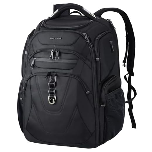 Versatile 18.4 inch Travel Laptop Backpack