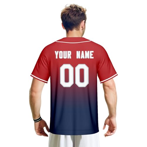 Jersey de béisbol personalizado Tomized para hombre, mujer y jóvenes miniatura 3