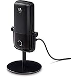Elgato-Wave1-Premium-Cardioid-USB-Condenser-Microphone-Ideal-for-Distribution-Gaming-and-Home-Office-Free-Mixer-Software-Sound-Effects-Plug-in-No-Distortion-Plug-Play-MacPC-Compatible Elgato Wave:1 - Premium Cardioid USB Condenser Microphone, Ideal for Distribution, Gaming and Home Office, Free Mixer Software, Sound Effects Plug-in, No Distortion, Plug & Play, Mac/PC Compatible,