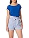 Produktbild ONLY Damen Onlsmilla Stripe Belt Dnm Noos Shorts, Mehrfarbig (Medium Blue Denim Stripes: W/Stripes), M EU