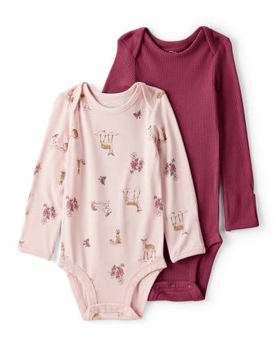 Image of Carter's Baby Boys' Purelysoft 2-pack Long Sleeve Bodysuit