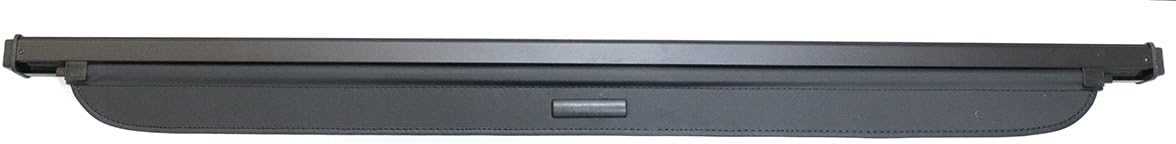 TMB Motorsports Black Cargo Cover for 2008 Up Toyota Land Cruiser Black Retractable Security Cover (Drilling Required)