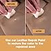 Furniture Clinic Ivory Leather Repair Paint (1.7oz) + White Leather Filler (1.7oz) | Fill, Seal, & Color | for Scratches, Tears, & Holes in Car Seats, Furniture | Leather Repair Kit for Furniture