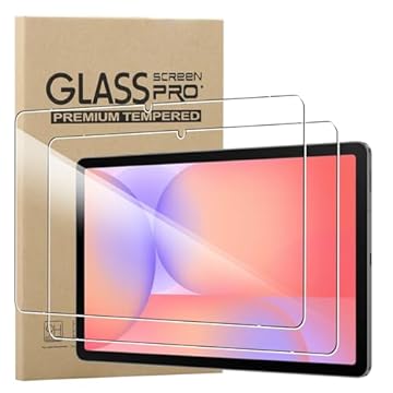 MEMELOKA Vetro Temperato per Samsung Galaxy Tab S10 Lite 10.9 Pollici, 2 Pezzi Durezza 9H AntiGraffio HD [Anti-Impronta][Senza Bolle] Pellicola Protettiva per Samsung Galaxy Tab S10 Lite