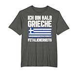 Griechenland Für stolze Griechen Griechische Wurzeln Lustig T-Shirt
