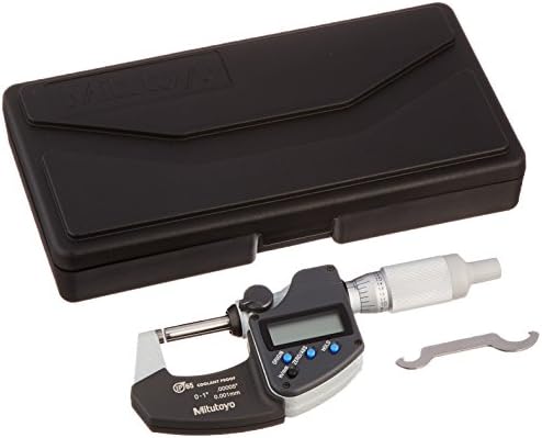 Mitutoyo 293-344-30 IP65 Digital Micrometer, 0-1 in