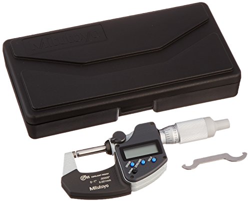 Mitutoyo 293-344-30 Digimatic Micrometer, Range: 0-1"/0-25.4 mm, IP65