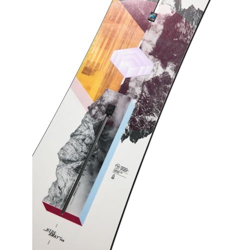 Snowboard femme Burton Hideaway 152 blanc pour progresser facilement sans bloquer - 3