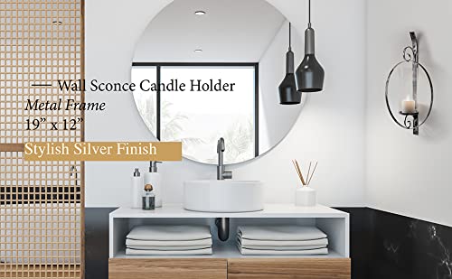 Art Maison Orbit Ii 12" X 19", Medium, Silver #TOP1