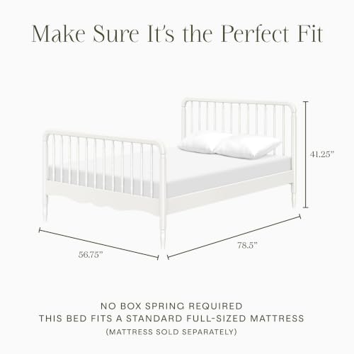 Image of NAMESAKE Liberty Spindle Full Bed in Warm White