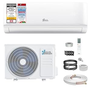 Kältebringer Split Climatiseur - 18000 BTU - 5,3 kW - Avec fonction chauffage, WiFi et App - très silencieux & économe en énergie - Marque de qualité Allemande