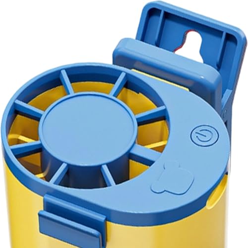 Ventilador de abrazadera portátil sin aspas con batería recargable USB 7