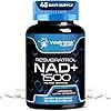 NAD Supplement, 1500mg – USA Made Liposomal NAD+ Supplement with Resveratrol, NAD Plus Boosting – Support Cellular Health, Stamina & Healthy Aging – Ultra Strength Capsules