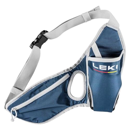 LEKI Drinkbelt, Dark Denim - Poppy Red - Dawn Blue, Einheitsgröße