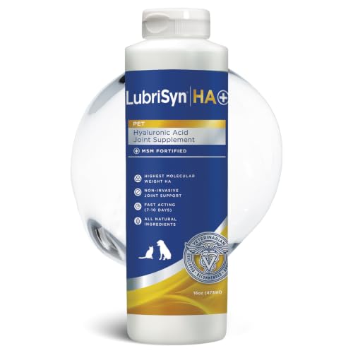 Lubrisyn Hyaluronic Acid + MSM Joints Supplement for Pets