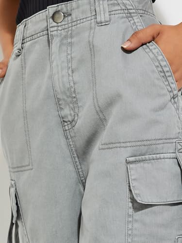 Image of Max Women's Straight Fit Mid Rise Trouser