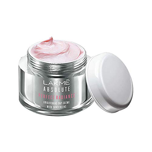 Image of LAKME Rose Radiant Face Powder for Oily Skin Type, Soft Pink, 40G And Absolute Perfect Radiance Skin Brightening Day Creme, 28 G