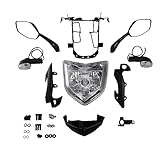 Headlight Headlamp Head Light Lamp Assembly Housing Kit Motorcycle Lighting Light For Yamaha FZ1N 2006-2012 with Accesorry